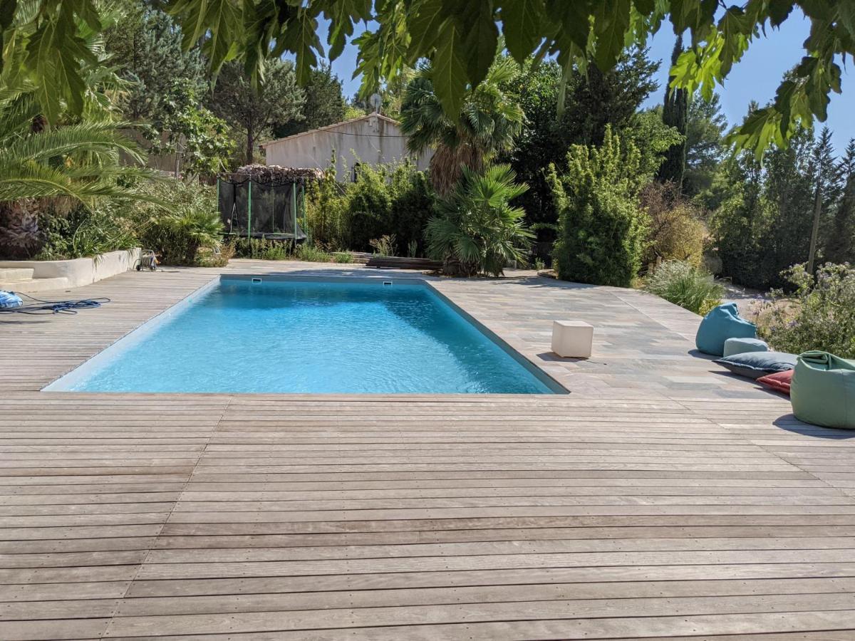 Studio Independant, Acces Piscine Ле-Кастелле Экстерьер фото